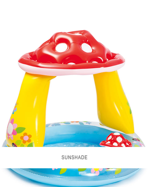 Intex Mushroom Inflatable Baby Pool with Sunshade