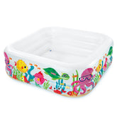 Intex Sea Aquarium Inflatable Pool 62.5in – Kids Pool with Wide Walls