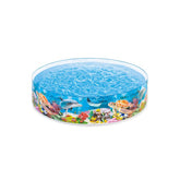 Intex SnapSet Deep Blue Sea Pool 8ft – Instant Setup Kiddie Pool