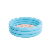 Intex Wavy Edge Pool, Kids Inflatable round Pool 168cm (56191NP)