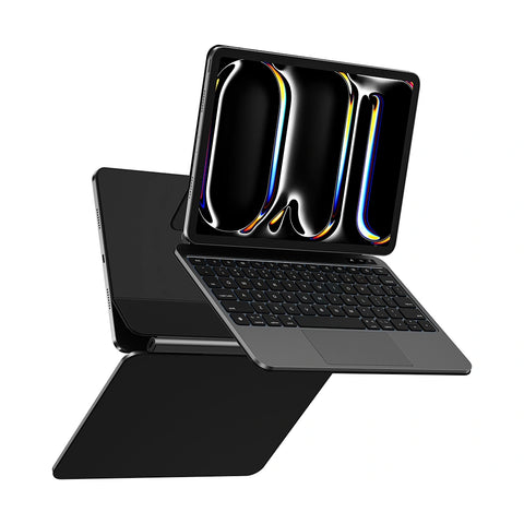WiWU Magic Keyboard Pro MK-002 for iPad 10th Gen and iPad 11th Gen A16 - Arabic + English