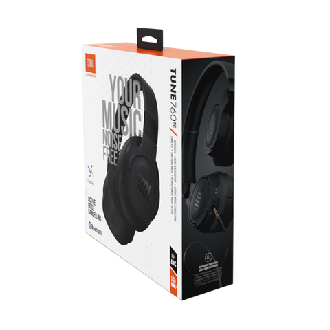JBL Tune 760NC Wireless Bluetooth Headphones with Noise Cancelling