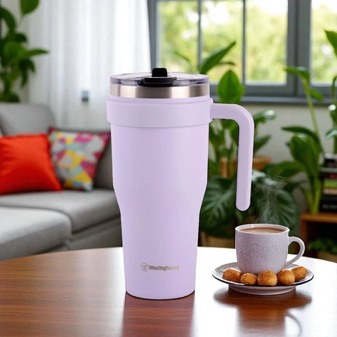 ويستنجهاوس، كوب مزدوج الجدار من الستانلس ستيل بمقبض، 40 أونصة / 1184 مل