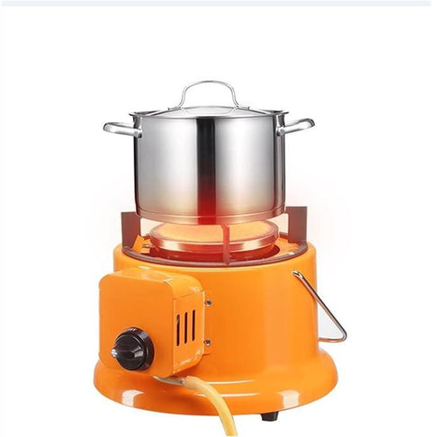 KKF 2-in-1 Portable Gas Heater & Cooking Stove for Outdoor Camping