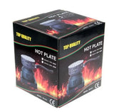KKF, 600W Electric Charcoal Starter Hot Plate 220V with Rapid Ignition, Thick Heating Plate & Removable Tray