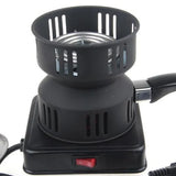 KKF, 600W Electric Charcoal Starter Hot Plate 220V with Rapid Ignition, Thick Heating Plate & Removable Tray