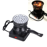 KKF, 600W Electric Charcoal Starter Hot Plate 220V with Rapid Ignition, Thick Heating Plate & Removable Tray