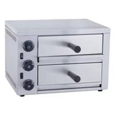 KKF, Double Tray Stainless Steel Electric Pizza Oven