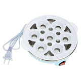 KKF, Electric Egg Steamer & Boiler 350W with Auto Shut Down, 7 Egg Capacity & Single Button Operation
