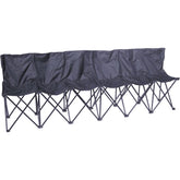 KKF Portable 6-Person Collapsible Outdoor Chair with Carry Bag