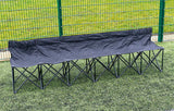 KKF Portable 6-Person Collapsible Outdoor Chair with Carry Bag