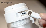 KKF, Portable Electric Travel Bidet 400ml with 3 Spray Modes, USB-C Charging & 800mAh Rechargeable Battery