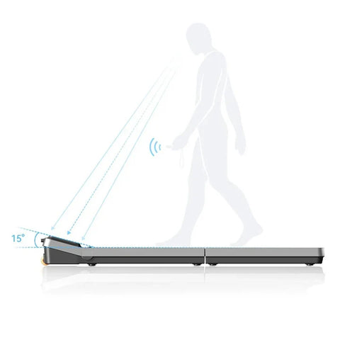 KingSmith R3 Walking Pad Foldable Treadmill with Max speed 6km/h & 1HP Brushless Motor