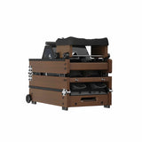 Kingsmith WR20, Water Rowing Machine - With Tri-Fold Patent - Water Resistance - Walnut