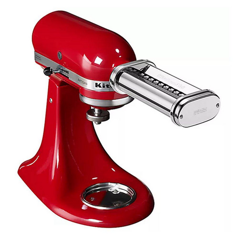 KitchenAid 5KSMPRA, Pasta Roller & Cutter Set – Spaghetti & Fettuccine Attachments for KitchenAid Stand Mixers