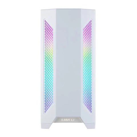 LIAN LI Lancool II ATX Mid Tower Gaming PC Case - White