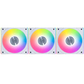 LIAN LI UNI FAN CL Wireless 120mm ARGB Case Fans with Controller - White (3 Pack)