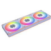 LIAN LI UNI FAN CL Wireless Reverse 120mm ARGB Case Fans with Controller - White (3 Pack)