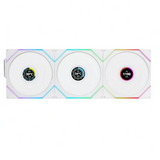 LIAN LI, UNI FAN TL Wireless LCD Reverse Blade 120mm ARGB Case Fans with 1.6” LCD Screen (3 Pack)