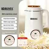 LORENTE Smart Heating Blender with 8 Functions, 1.5L Capacity, 800W Heating & 400W Blending Power