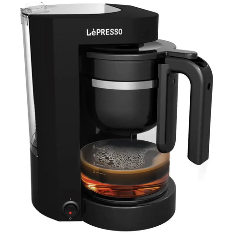 Lepresso Duo Brew Coffee and Tea Maker - Black