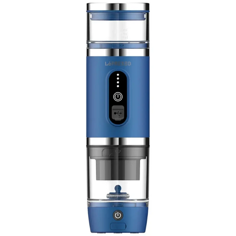 LePresso 4 in 1 Portable Coffee Machine-Blue