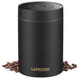 LePresso Vacuum Container Auto Airtight Food Storage-Black