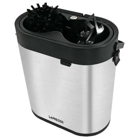 LePresso Sterilix Portafilter Cleaner Machine - Silver