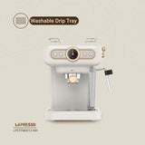 LePresso, Retro Espresso Boiler Machine Gauge and Milk Steamer