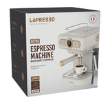 LePresso, Retro Espresso Boiler Machine Gauge and Milk Steamer