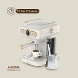 LePresso, Retro Espresso Boiler Machine Gauge and Milk Steamer