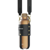 LePresso ThermaTrail Thermos Bottle with Crossbody Strap