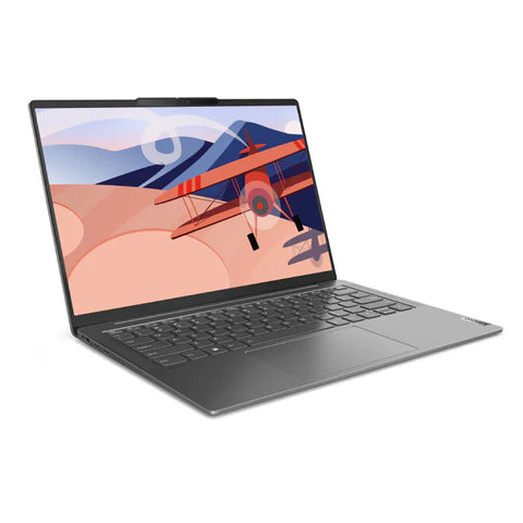 Lenovo YOGA Slim 6 14IRH8 / i7-13700H,14C /14" OLED WUXGA / 16GB Soldered LPDDR5x-5200 Ram/1TB M.2 SSD /Integrated Intel Iris Xe Graphics/W11 Home /Backlit,Arabic / Storm Grey /2YW