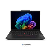 Lenovo ThinkPad T14 Gen 7 14" WUXGA Laptop – Intel Core Ultra 7 355, 16GB LPDDR5X-6800 RAM, 512GB PCIe NVMe SSD, Intel Graphics, Copilot+ PC, DOS, Arabic Keyboard, Black, 3-Year Warranty (1-Year Battery Warranty)