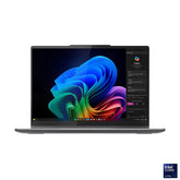 Lenovo Yoga 7 2-in-1 14ILL10 14" WUXGA OLED Touchscreen Laptop – Intel Core Ultra 7 256V, 16GB LPDDR5X-8533 RAM, 512GB M.2 SSD, Intel Arc Graphics 140V, Windows 11 Home, Backlit English/Arabic Keyboard, Luna Grey, 1-Year Warranty + Pen