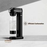 Lepresso Carbonator Instant Sparkling Water - Black