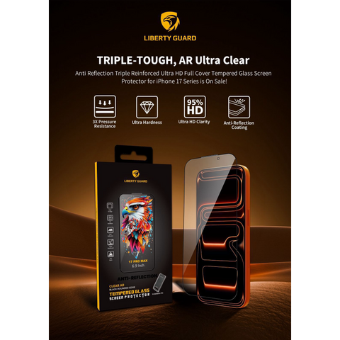 Liberty Guard, Anti Reflection Glass, iPhone 17 Pro