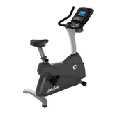 Life Fitness C3 Upright Lifecycle Exercise Bike with Go Console
