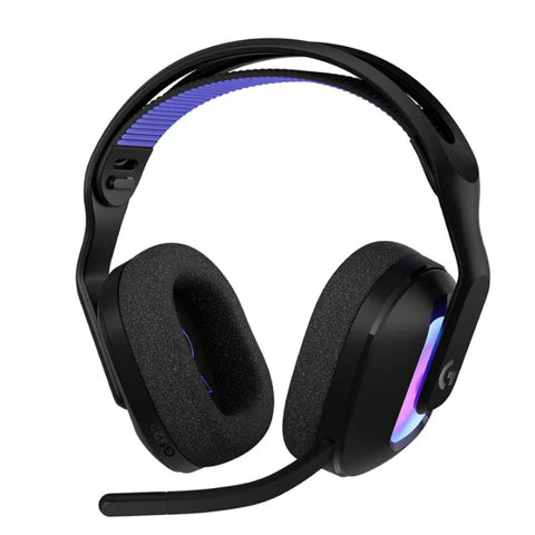 لوجيتك G522 LIGHTSPEED سماعة رأس للألعاب بتقنية LIGHTSYNC RGB لاسلكية ثلاثية الأوضاع (لاسلكي/بلوتوث/سلكي) - أسود