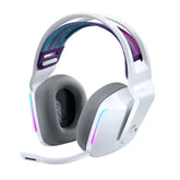 سماعة ألعاب لاسلكية لوجيتك G733 LIGHTSPEED RGB - أبيض