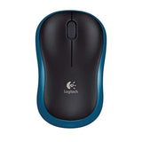 Logitech M185 Wireless Optical Mouse – Black
