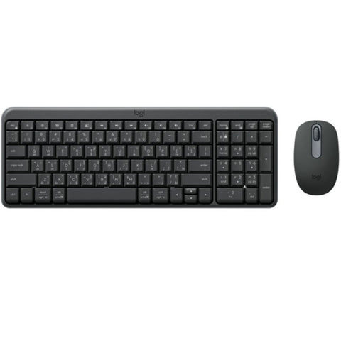 Logitech MK250 Wireless / Bluetooth Keyboard & Mouse Combo Arabic/English – Black