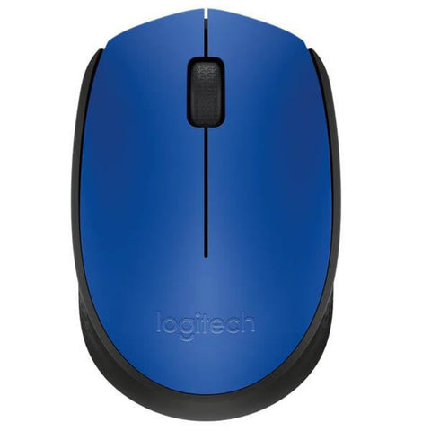 Logitech M171 Wireless Nano Optical Mouse Ambidextrous – Blue