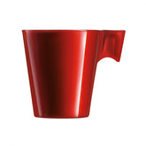 Luminarc Flashy Expresso Cup Red 8c