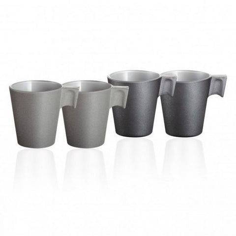 Luminarc Stony Espresso Mug 8cl Set of 4pcs