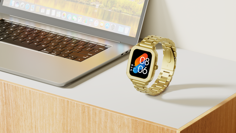 SIA SW7001 smart watch(Gold)