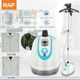 RAF Handheld Garment Steamer with Large Water Tank – 1.5 L, 1800 W