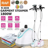 RAF Handheld Garment Steamer with Large Water Tank – 1.5 L, 1800 W