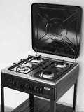 Boko Deluxe 4 Burner Propane Gas Stove with Auto Ignition & Detachable Legs