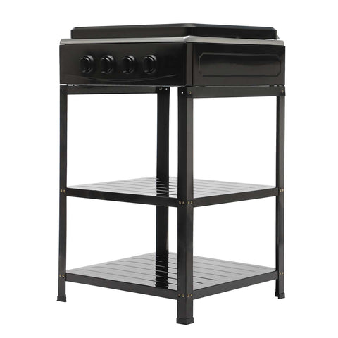 Boko Deluxe 4 Burner Propane Gas Stove with Auto Ignition & Detachable Legs
